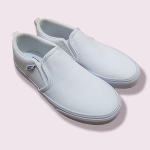 Girls White Vans